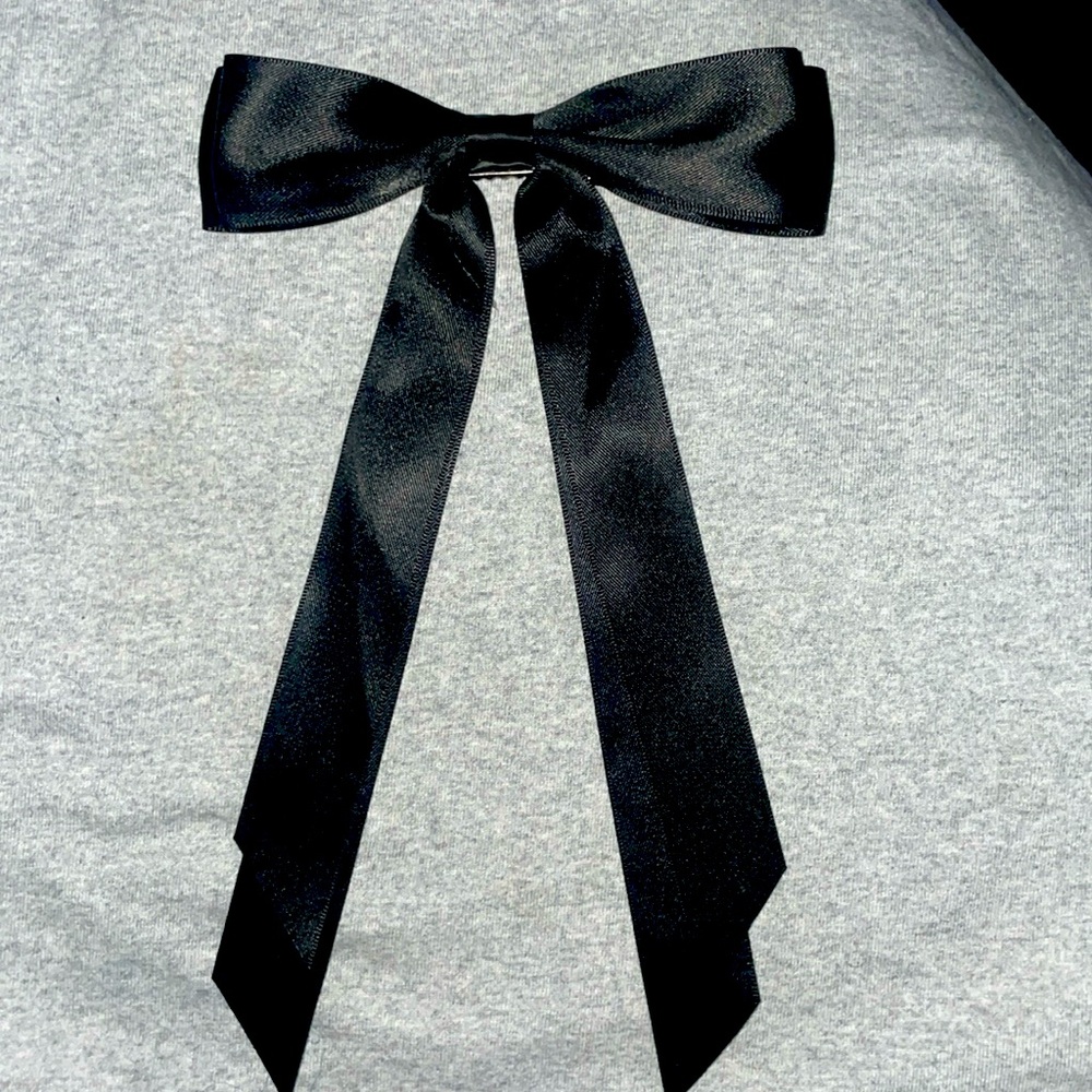 Black cute bow